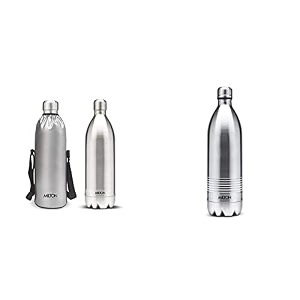 milton thermosteel duo 750 dlx steel plain amp thermosteel duo dlx-1800 stainless steel water bottle 18 litres steel combo