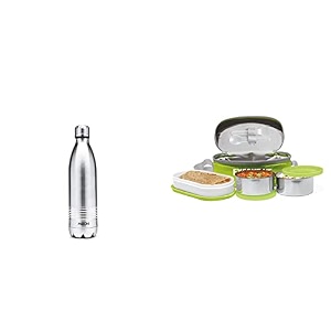 milton duo dlx 500 thermosteel water bottle 500 ml 24 hr hot and cold i leak proof lid isi certified i vacuum insulated i for office gym school i silver