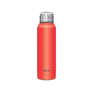 milton thermosteel slender flask 500 ml red