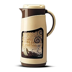 milton viva tuff 1500 water jug pu insulated inner stainless steel hot amp cold jug bpa free leak proof 13 litre brown ideal for tea coffee water hot beverages