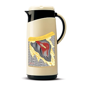 milton viva tuff 1500 water jug pu insulated inner stainless steel hot amp cold jug bpa free leak proof 13 litre black ideal for tea coffee water hot beverages