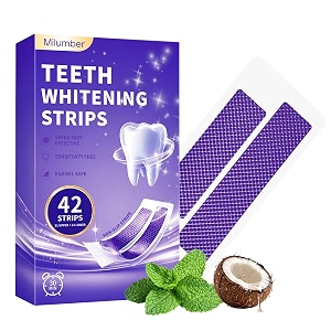 Milumber Teeth Whitening Strips for Sensitive 42