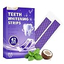 Milumber Teeth Whitening Strips for Sensitive, 42 Strips(21 Uses), Coconut