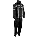 Milwaukee Leather Men's Motorcycle Riding Water Resistant Rain Suit