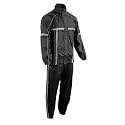 Milwaukee Leather Men's Motorcycle Riding Water Resistant Rain Suit