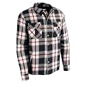 Milwaukee Leather Men's Plaid Armored Flannel Shirt with CE Armor - 4X