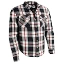 Milwaukee Leather Men's Plaid Armored Flannel Shirt with CE Armor - XXX-LG