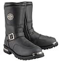 Milwaukee Leather Men’s Classic Leather Engineer Motorcycle Biker Boots