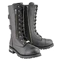 Milwaukee Leather Men’s Classic Leather Engineer Motorcycle Biker Boots