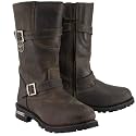 Milwaukee Leather Men’s Classic Leather Engineer Motorcycle Biker Boots