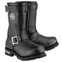 Milwaukee Leather Men’s Classic Leather Engineer Motorcycle Biker Boots