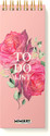 Mimikry To Do List 120 gsm Hard Cover | 3.25 x 9 inches | Regular Desk Planner Ruled 100 Pages
