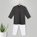 Baby Boys Ethnic Wear Cotton Kurta Pyjama