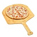 Mimiuo Natural Bamboo Pizza Peel - 15 Inch Wooden Pizza Spatula