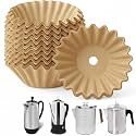 MIMORE Percolator Coffee Filters for Farberware 8-Cup, Unbleached, 150 PCS