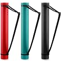 Mimorou 3 Pcs Extendable Poster Tubes, 24-40 Inch, Black, Green, Red