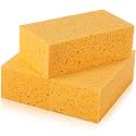 Mimorou 3 Pcs Large Cellulose Sponges Bulk for Car Washing Dish Cleaning
