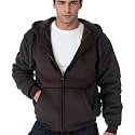 MINANUO Zip Up Hoodie Men Warm Heavyweight