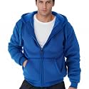 MINANUO Zip Up Hoodie Men Warm Heavyweight