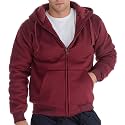 MINANUO Zip Up Hoodie Men Warm Heavyweight