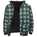 MINANUO Zip Up Hoodie Men Warm Heavyweight