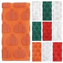 Mindsoft 9 Pcs Seasonal Holiday Bath Towels Jacquard Cotton Hand Towel