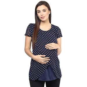 Mine4Nine Womens Georgette Shirt