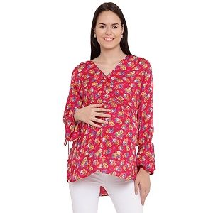 Mine4Nine Womens Georgette Shirt