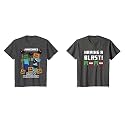 Minecraft Short Sleeve Crew Neck T-Shirts for Boys Girls Toddlers, Multipacks