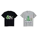 Minecraft Short Sleeve Crew Neck T-Shirts for Boys Girls Toddlers, Multipacks