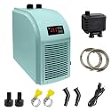 MINI 79 Gallon Aquarium Chiller, Fish Tank Chiller,1/3 HP Active Aqua Chiller for Axolotl, Aquarium Cooler with LED Display, Pipe, Water Pump
