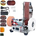 Mini Belt Sander, Electric Small Sander Knife Sharpener, 5.1''x6.7''x7.5''