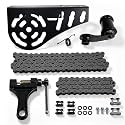 Mini Bike Chain Guard Kit 420 Chain 42 Link & 90 Links with Chain Tensioner