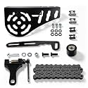 Mini Bike Chain Guard 420 Chain 42 Links with Chain Tensioner Kit