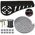 Mini Bike Clutch Cover Guard with 35 Chain 140 Links for CT100U