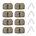 Mini Bike Disc Brake Pads for Coleman CT100U CC100X CK100 SK100 Baja Doodle Bug DB30 Predator 79cc 97cc 100cc 2.8hp 3.0hp Monster Moto 49cc 50cc SYX Moto Mototec Pocket Dirt Bike ATV Parts