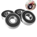 Mini Bike Front Rear Wheel Bearing Kit 6201RS Wheel Bearing Go Kart Parts For Coleman CT100U CC100X KT196 Baja Doodlebug DB30 79cc 100cc Motovox MBX10 MBX11 Realtree RT100 RT200 Mini Bike Parts