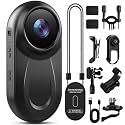 Mini Body Camera 1080P, 512G Thumb Vlogging Cam Hands-Free Recording, Action Camera with 360° Rotate Clip&Magnetic Clip, Wearable Video Recorder for Traveling/Motorcycle(SD Card Not Included)
