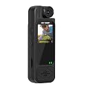 Mini Body Camera 1080p Video Recorder with Audio - 180° Rotatable Lens, Night Vision, Motion Detection & 1.3" Screen. Wearable Pocket Cam for Security & Home (USB-C)