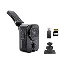 Mini Body Camera with Audio &amp; Video Recording-1080P Wearable POV Cam with 64GB Card, Night Vision, IP45 Waterproof &amp; PIR Motion Detection, for Body Worn, Cycling, Outdoor&amp;Indoor Security