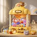 Mini Claw Machine for Kids, Arcade Game Toy for Ages 8-13, Candy Vending Toys for Girls and Boys, Electronic Claw Game Machine for Party with Lights Sound, Christmas Birthday Gifts for Ages 4+