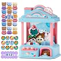 Mini Claw Machine for Kids | Electric Vending Machine Toy Arcade Game Toy with Mini Prizes, Candy Claw Machine Toys Adjustable Sound and Music, Birthday Gifts for Girls