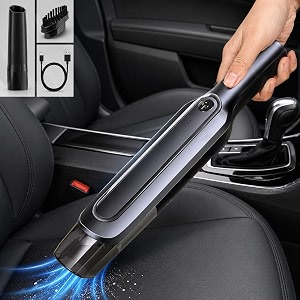 mini cordless vacuum cleaner usb rechargeable handheld vacuum cleaner with brush amp crevice nozzle portable wireless dust buster for car sofa keyboard home amp office cleaning