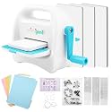 CraftGenes Mini Die Cutting & Embossing Machine, 3.5-Inch Starter Kit