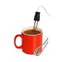 Mini Electric Beverage Warmer with Power Cord, Portable Coffee and Tea Heater, Black