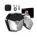 Mini Electric Foil Shavers for Men, Portable Electric Razor, Face Shaver with IPX7 Waterproof, Type C Fast Rechargeable (Silver)