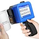 Mini Handheld Inkjet Printer, Handheld Printer Portable with 42ml Fast-Drying Solvent Ink Handheld Inkjet Printer Gun for Date/Batch/QRcode/Barcode Handheld Printer for Any Surface (MP10, 0.5inch)