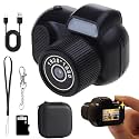 Mini Keychain Camera, Zoomu Mini Camera Keychain, 1080p HD MINI Retro Cameras with Sd Card, Support OTG Upload to Phone or Computer, Eight Filters, 100 Mins Battery Life (128GB)