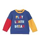 miniklub Baby Long Sleeve Knitted Cotton Front Open Vest, Pack of 3 (Multi Color)