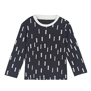 miniklub boys orange printed t-shirt